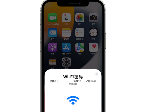 新干苹果15维修店分享iPhone15如何共享Wi-Fi密码